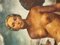 G. Capone, Nudo sul mare, 1938, olio su tela, con cornice, Immagine 5