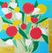 Brigitte Mathé, Bouquet Spring 4, 2021, Acrylic on Canvas, Image 1