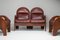 Walnut and Leather Arcata 2-Seater Sofa by Gae Aulenti for Poltronova, 1968, Image 12