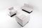 Wool Sectional Sofa by Luigi Pellegrin for MIM Roma, Set of 4 12