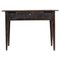 Antique Swedish Black Side Table in Gustavian Style 1