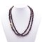 Garnet Necklace with 18k Yellow Gold Susta, 1950s, Image 1
