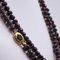 Garnet Necklace with 18k Yellow Gold Susta, 1950s 3