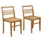 Chaises d'Appoint Vintage par Rene Gabriel Wood, 1940s, Set de 2 16