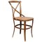 Nummer 91 Stuhl aus Holz & Rattan von August Thonet, 1920er 11