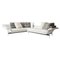 Esosoft Sofas von Antonio Citterio für Cassina, 2er Set 1