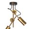 Brass 3452-6 Stave Spot 2 Ceiling Lamp by Johan Carpner for Konsthantverk 2