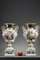 Paris Porcelain Vases with Floral Decoration, Set of 2, Image 2