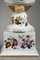 Jarrones Paris de porcelana con decoración floral. Juego de 2, Imagen 6