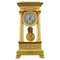 Large Restauration Gilt Bronze Portico Clock, Image 1