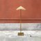 Mid-Century Modern Italian Brass and Acrylic Glass Floor Lamp, 1980s 3