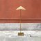 Mid-Century Modern Italian Brass and Acrylic Glass Floor Lamp, 1980s, Image 3