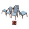 Mid-Century Teak & Afromasia Fresco Dining Table and 6 Chairs by G-Plan, Set of 7 2