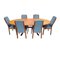Mid-Century Teak & Afromasia Fresco Dining Table and 6 Chairs by G-Plan, Set of 7 1