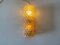 German Sconce in Smoked Bubble Glass by Limburg, 1960s 5