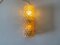 German Sconce in Smoked Bubble Glass by Limburg, 1960s, Image 5
