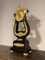 Neoclassical Ebonized Wood and Bronze Lyre Pendulum Clock 2