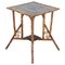 Antique English Side Table in Bamboo 1