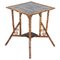 Antique English Side Table in Bamboo, Image 1