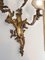 Lámparas de pared estilo Luis XV de bronce dorado, siglo XIX, Imagen 9