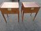 Tables de Chevet en Teck, Danemark, 1960s, Set de 2 4