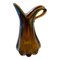 Mid-Century Modern Brown Murano Glass Vase from Flavio Poli, 1970s 1