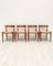 Danish Teak Dining Chairs by Arne Hovmand Olsen for Mogens Kold, 1960s, Set of 4 1