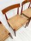 Danish Teak Dining Chairs by Arne Hovmand Olsen for Mogens Kold, 1960s, Set of 4 4