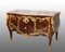 Antique Napoleon III Wood Chest of Drawers with Fjordipesco Marble Top, France, 1800s, Image 9
