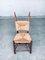 Rustikale Esszimmerstühle aus Eiche & Binse, Belgien, 1950er, 5er Set 7