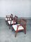 Set de Fauteuils Mid-Century, Pays-Bas, 1950s, Set de 3 14