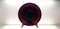 Großer dunkler amethystfarbener Teller aus geblasenem Muranoglas von Vittorio Zecchin, 1920er 1