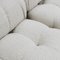 Mario Bellini for B&b Italia Camaleonda White Blucked Fabricular Sofa, Set of 3 7