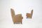 Velvet Armchairs attributed to Giò Ponti for Isa Bergamo, Set of 2 1