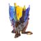 Vaso Special Extracolor azzurro, ambra, azzurro e fucsia di Gaetano Pesce per Fish Design, Immagine 1