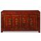 Red Lacquer Floral Sideboard 2