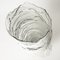 Klare und weiße Spaghetti Vase von Gaetano Pesce für Fish Design 3