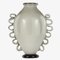 Etched Murano Glass Vase with Handles by Martinuzzi for Venini 1