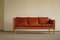 Mid-Century Danish Cognac Leather Sofa, 1970s, Image 1