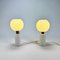 Opaline Glass Table Lamps Peil and Putzler, 1980s, Set of 2 6