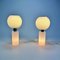 Opaline Glass Table Lamps Peil and Putzler, 1980s, Set of 2 4