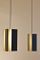Dutch Mid-Century Tricolor Pendant Lamps from Anvia, Set of 2 9