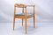 Fauteuil Carver Vintage attribué à Hans Wegner, Angleterre, 1960s 1