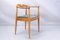 Vintage English Carver Armchair attributed to Hans Wegner, 1960s, Image 1