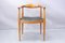 Vintage English Carver Armchair attributed to Hans Wegner, 1960s 2