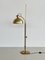 Lámpara de pie regulable Mid-Century de latón macizo de Florian Schulz, años 70, Imagen 11