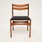 Danish Teak and Afromosia Dining Chairs, Set of 6 4