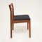 Danish Teak and Afromosia Dining Chairs, Set of 6 7