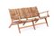 Hollywood Bench and Armchairs by Olivier de Schrijver, Set of 3, Image 28