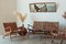 Hollywood Bench and Armchairs by Olivier de Schrijver, Set of 3 14